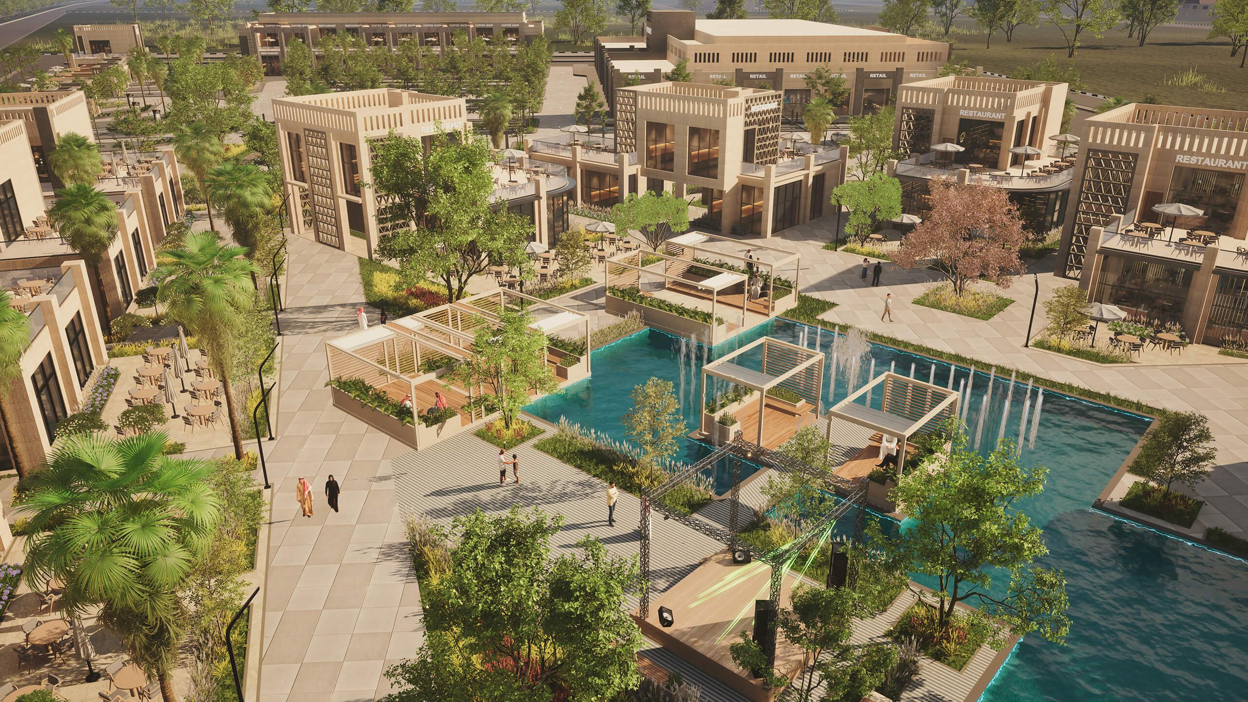 Hayat Walk — Commercial + Public Realm, Al Khobar
